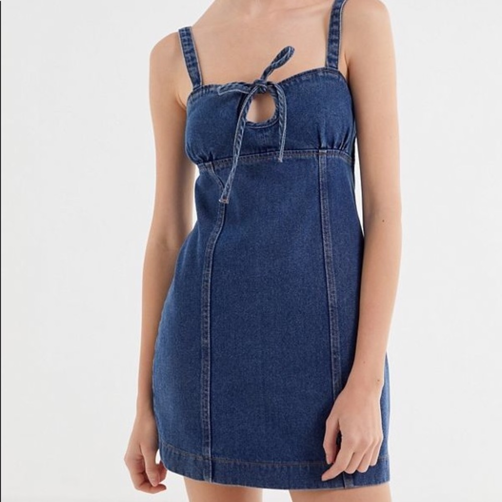 Urban outfitters keyhole mini dress